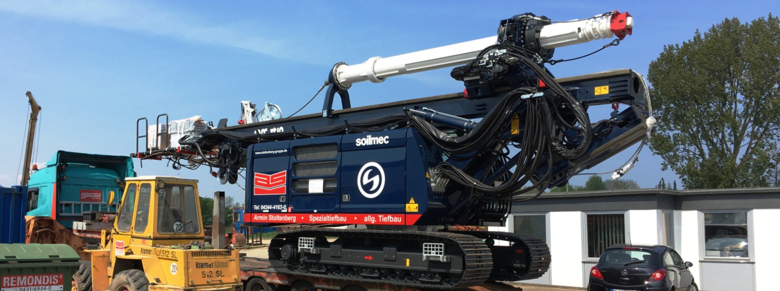 New Drilling Rig SR-45 in Germany | Soilmec Deutschland GmbH 