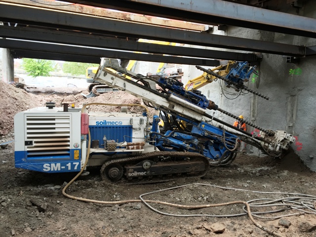 Baustelle - Ankerbohrgerät SM-17 | Soilmec Deutschland GmbH 6
